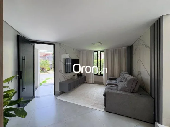 Imagem Sobrado mobiliado com 3 dormitórios à venda, 286 m² por R$ 3.990.000 - Jardins Madri - Goiânia/GO