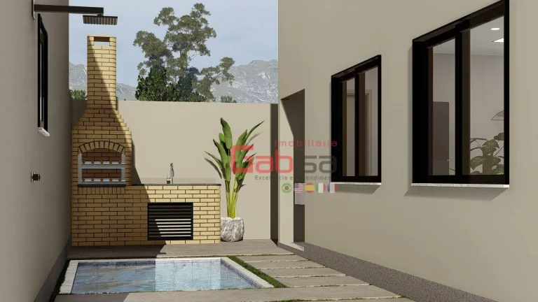 Imagem Casa com 2 dormitórios à venda, 53 m² por R$ 339.000,00 - Rasa - Cabo Frio/RJ