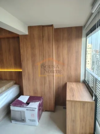 Imagem Lindo Studio, 1 dormitório, cozinha, banheiro, sem vaga. 26m². Com vista para cidade, em andar alt...