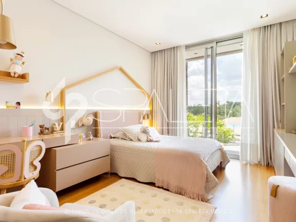 Imagem Fascinante residência contemporânea, totalmente mobiliada e com vista única para o campo de golfe à venda no Terras de São José I