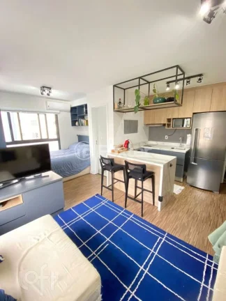 Imagem Apartamento 32M², 1Q, 1 Banheiro, 1 Vaga, Piscina, Academia, Churrasqueira, Gerador, Piscina Aquecida, Salão de Festas, Split, Brinquedoteca, Quadra.