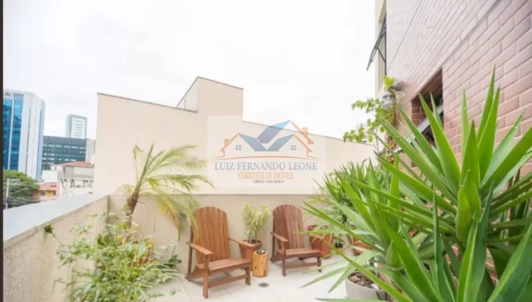 Imagem Apartamento Garden para Locação, Mobiliado, 47 m², 1 suíte e 1 vaga. - Pinheiros