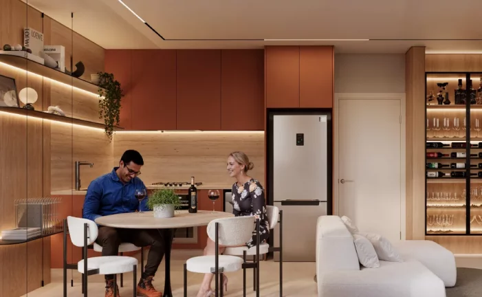 Imagem Studio à venda em Cabedelo, Ponta de Campina, com 1 quarto, 22,76m2