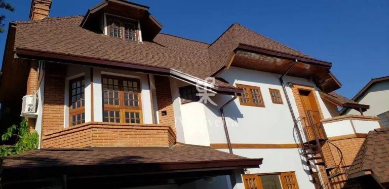 Imagem Sobrado com 4 dormitórios para alugar, 420 m² por R$ 15.000,00/mês - Alphaville 03 - Santana de Parnaíba/SP