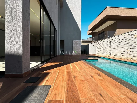 Imagem Parqville Jacarandá - Casa no condomínio PARQVILLE JACARANDÁ à venda no bairro Jardim Mont Serrat - Aparecida de Goiânia/GO