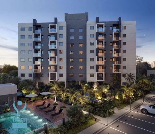 Imagem Apartamento com 3 quartos à venda, 54 m² por R$ 540.579,23 - Hauer - Curitiba/PR