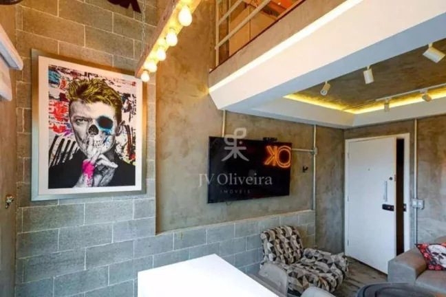 Imagem Apartamento Duplex com 1 dormitório à venda, 50 m²- Vila Andrade - São Paulo/SP