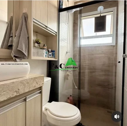 Imagem Apartamento para Venda em Limeira, Chácaras Antonieta, 2 dormitórios, 1 banheiro, 1 vaga