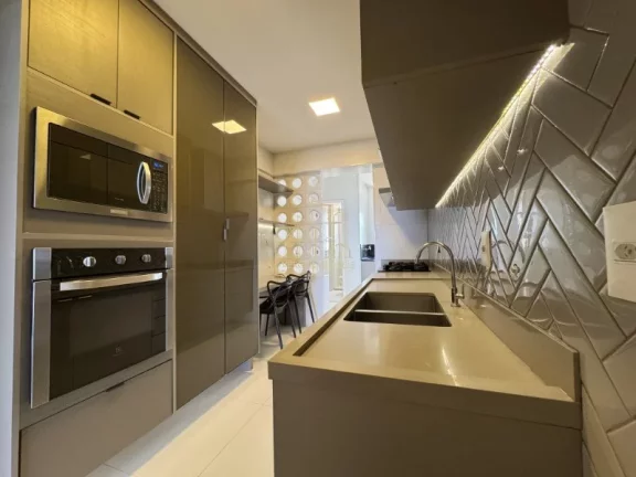 Imagem Apartamento porteira fechada com tres suites varanda gourmet vista mar a venda em Patamares