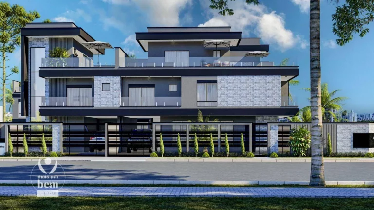 Imagem SOBRADO TRÍPLEX 170 m² DE ESQUINA com 3 quartos sendo 1 suíte, 2 vagas de garagem, terraço à venda por R$ 1.190.000,00 - Cajuru - Curitiba/PR