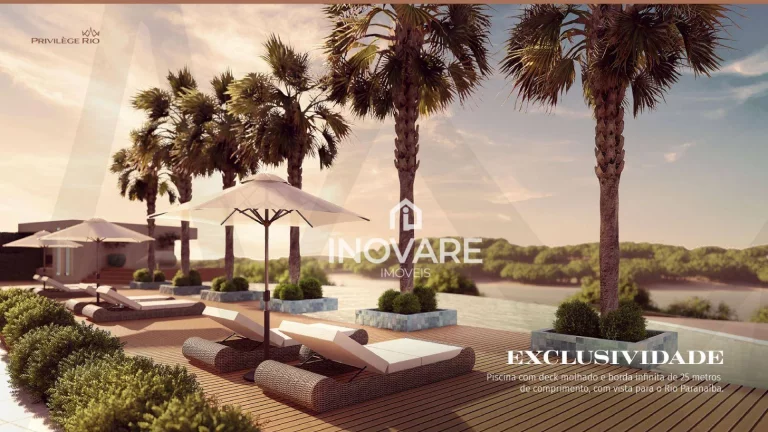 Imagem Apartamento à venda com vista para o Rio Paranaíba, Edifício Privilége Rio em Itumbiara