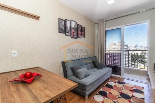 Imagem Apartamento com 1 dormitório, sendo 1 suite, 1 banheiro, sem vaga de garagem. 58m² de área útil....