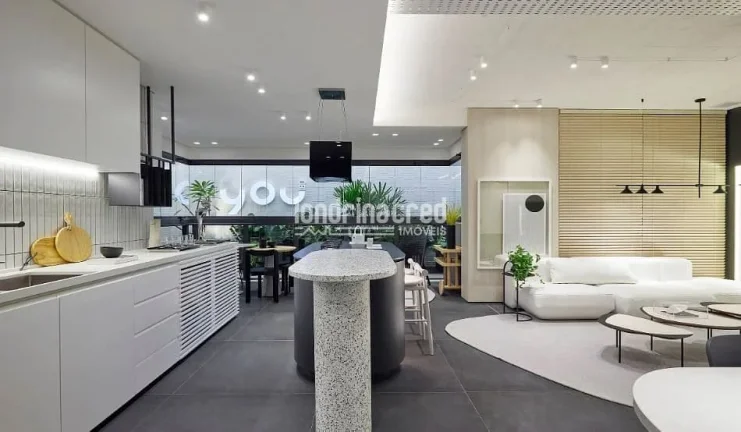 Imagem Apartamento no YOU 180-Vanguard: 2 Suítes, 3 Banheiros, Sala, Cozinha, 2 Vagas de Garagem e 86m² de Área Útil