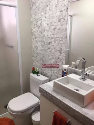 Imagem Apartamento com 2 dormitórios à venda, 59 m² por R$ 450,000 - Picanco - Guarulhos/SP