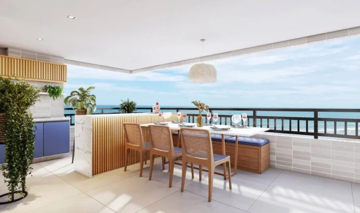 Imagem APARTAMENTO COM 83.44 m² - FLÓRIDA - PRAIA GRANDE SP