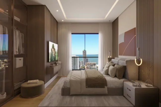Imagem Apartamento com 2 Quartos à Venda, 55 m² em Perequê - Porto Belo