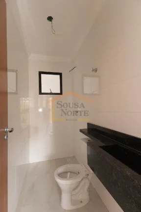 Imagem Apartamento com 35m², dispõe de 2 dormitórios, 1 banheiro, sala dois ambientes, cozinha com gabin...