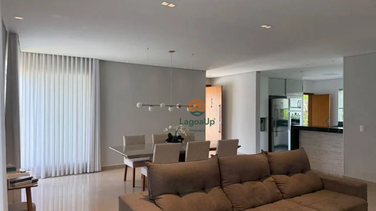 Imagem Casa com 3 dormitórios à venda, 213 m² por R$ 1.240.000 - Campo das Azaléias - Lagoa Santa/MG