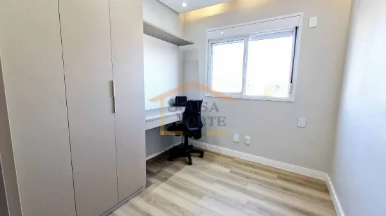 Imagem Apartamento com 60 m², 2 dormitórios, sendo 1 suíte, sala integrada à varanda com espaço gourme...