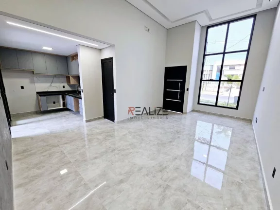 Imagem Casa térrea com 3 suítes à venda, 135 m² por R$ 1.190.000 - Condomínio Park Gran Reserve - Indaiatuba/SP