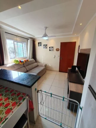 Imagem Cobertura com 2 dormitórios para alugar, 94 m² por R$ 1.900,00/mês - Vila Bela Vista - Santo André/SP