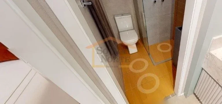 Imagem Apartamento com 36m², 2 dormitórios, 1 banheiro, sala com varanda integrada, bem ventilada e ilumi...