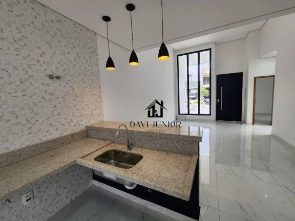Imagem Casa com 3 dormitórios sendo 1 suíte à venda, 102 m² por R$ 750.000 - Condomínio Horto Florestal Villagio - Sorocaba/SP