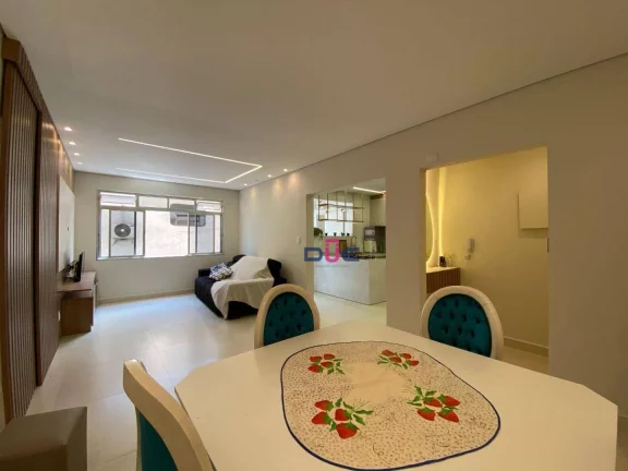 Imagem Apartamento com 2 dormitórios à venda, 83 m² por R$ 595.000,00 - Ponta da Praia - Santos/SP