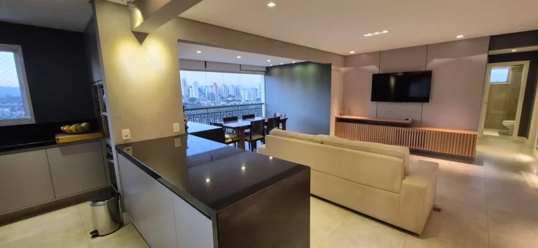 Imagem Apartamento Barra Funda - 108M², 2 Dorms, 1 Suíte, 2 Vagas, 1 Lavabo.