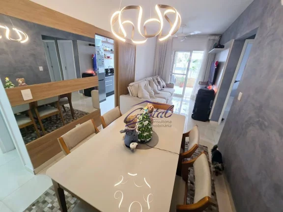 Imagem Apartamento com 2 dormitórios à venda, 116 m² por R$ 725.000,00 - Guilhermina - Praia Grande/SP