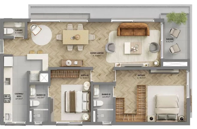 Imagem Santo Inácio 164 - Apartamento à venda no bairro Moinhos de Vento - Porto Alegre/RS