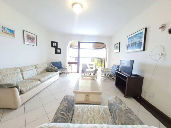 ENSEADA- LOCALIZAÇÃO ESPETACULAR , MARAVILHOSO APARTAMENTO , 182 M² ÚTEIS , 03 VAGAS DE GARAGEM.