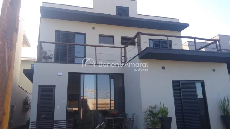 Imagem Lindo e espaçoso sobrado em condomínio residencial, com área construída de 190 m² em um terreno...