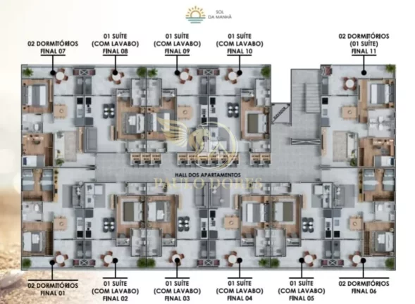 Imagem APARTAMENTO À VENDA COM 2 DORMITÓRIOS NA PRAIA DO PEREQUE-AÇÚ EM UBATUBA-SP