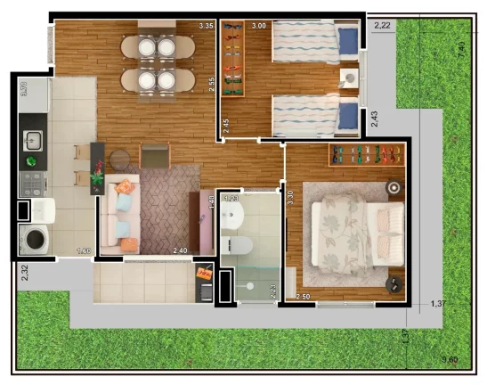 Imagem APARTAMENTOS NEW YORK RESIDENCE - NOVA ODESSA