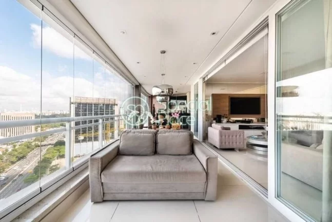 Imagem Apartamento 171m², Living para dois ambientes, sala de jantar, varanda gourmet com churrasqueira (f...