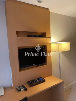 Imagem Flat disponível para locação no Transamerica Executive Jardins, com 42m², 2 dormitórios e 1 vaga