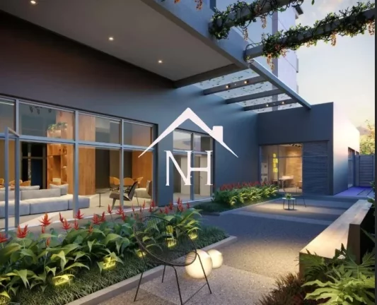 Imagem studio de 36m c/ dormitório e varanda,bicicletário,lavanderia,fitness,epaço gourmet,coworking,pet place,churrasqueira,piscina,deck,solarium,bar,spa