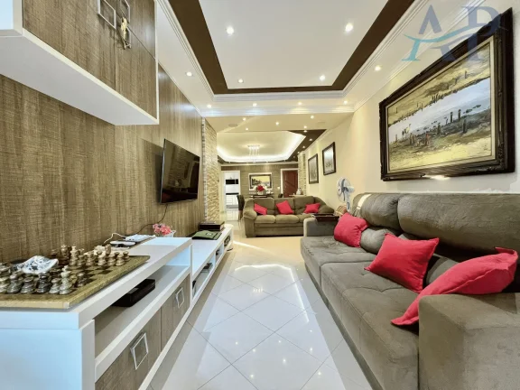 Imagem Apartamento em Praia Grande Frente Mar com 3 Dormitórios