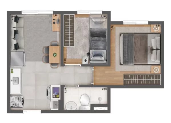 Imagem APARTAMENTO RESIDENCIAL em São Paulo - SP, Itaquera