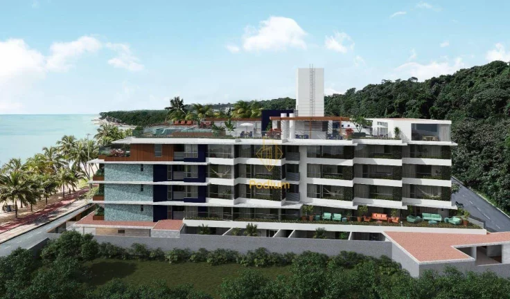 Imagem Apartamentos térreo adaptado para PNE com área privativa externa a beira mar da praia de Cabo Branco - AP1467