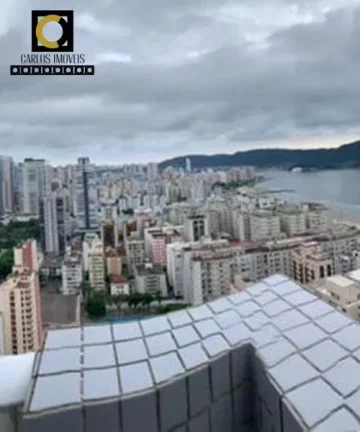 Imagem Lindo Apartamento Vista Mar 235m², Embaré, Santos