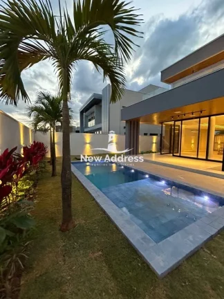Imagem Casa Alto Padrão com 4 Quartos e Lazer Completo no Alphaville Jacuhy