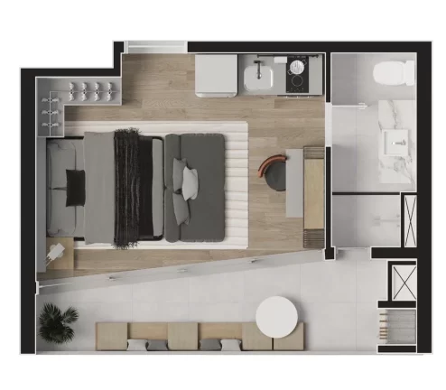 Imagem Oxygen - Apartamento à venda no bairro Batel - Curitiba/PR
