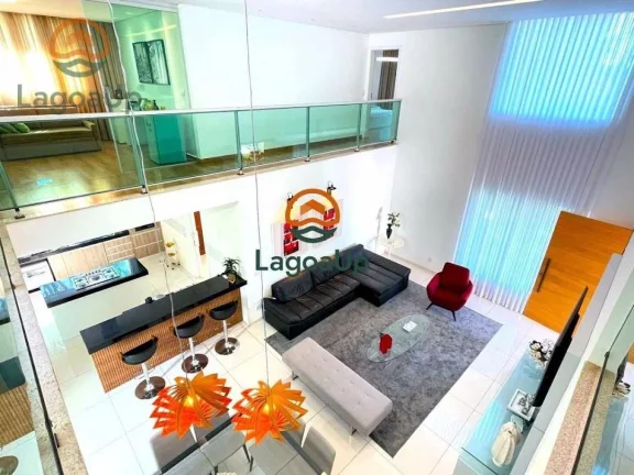 Imagem Casa com 5 dormitórios à venda, 421 m² por R$ 2.990.000,00 - Condomínio Condados da Lagoa - Lagoa Santa/MG