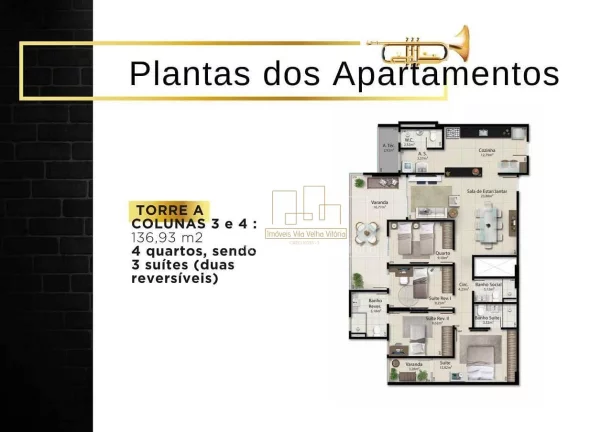 Imagem 2 Quartos na Praia de Itapuã 83m², Vista para o Mar, 2 Vagas e Lazer Completo
