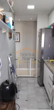 Imagem Apartamento 2 dormitórios, sala para 2 ambientes, sacada, cozinha americana com armários, área de...