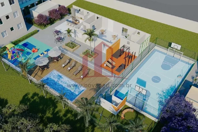 Imagem Apartamento à venda em Franco da Rocha-SP, Vila Olinda: 2 quartos, 1 sala, 1 vaga, 55,16m². Venha conferir!