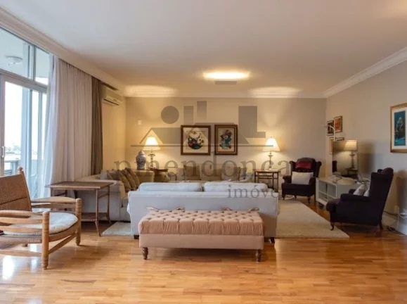 Imagem Apartamento Higienópolis 1 por andar com 323m², 4 quartos (2 suítes) e 2 vagas!