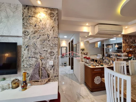 Imagem Apartamento à venda, 101 m² por R$ 1.550.000,00 - Vila Guilhermina - Praia Grande/SP